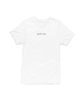 White V1 shirt front